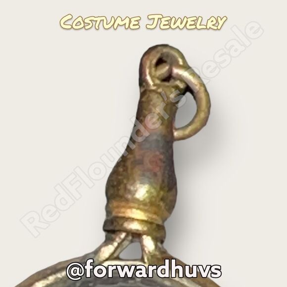 Victorian Antique Double Sided Mourning Pendant - Picture 4 of 10